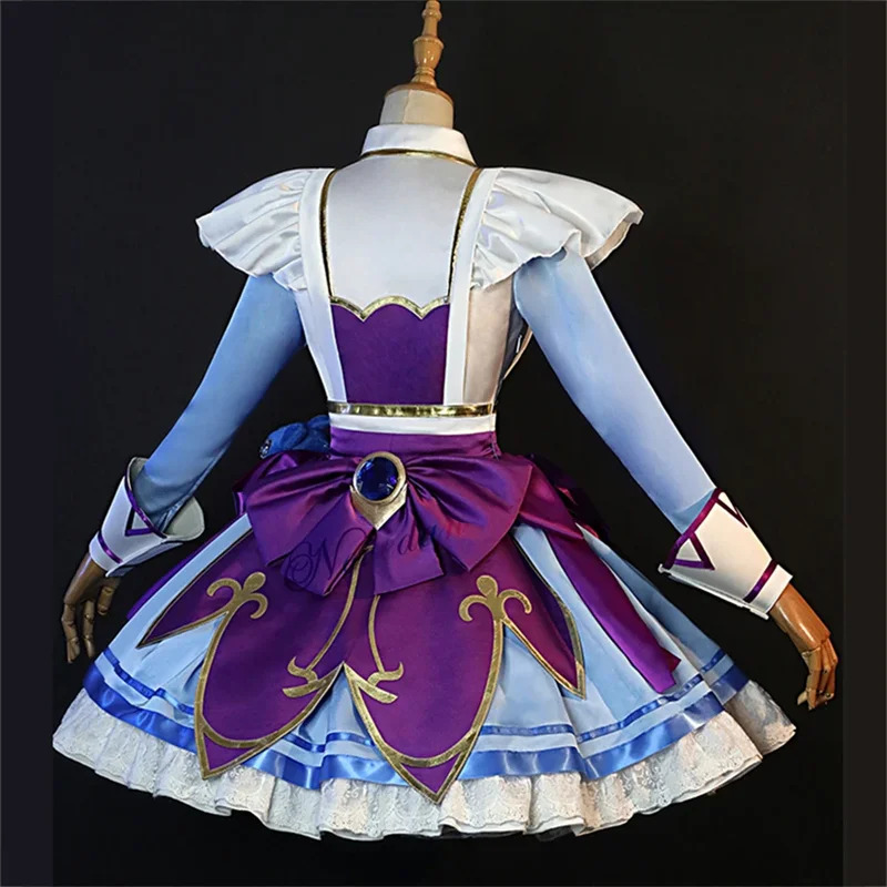 Anime Cosplay Cafe - qq78Request7Game LOL Gwen Костюм Кукольная Обувь