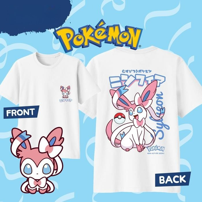 Anime Cosplay Pokemon - Лето 2022, футболка с принтом «Покемон»,