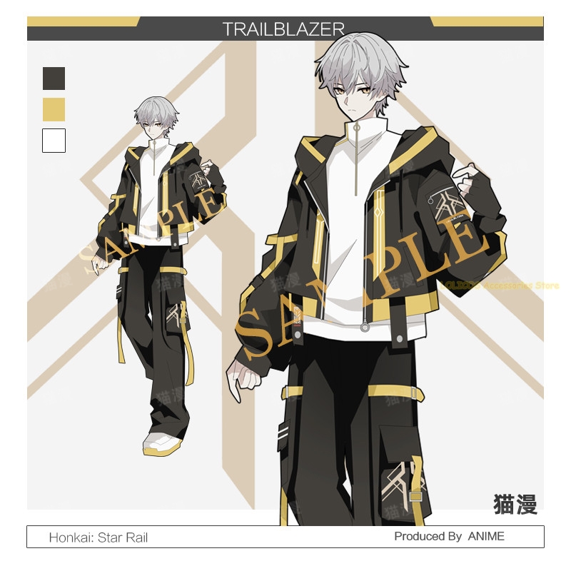 Anime Cosplay Seri - Игра Honkai: Star Rail Trailblazer Series,
