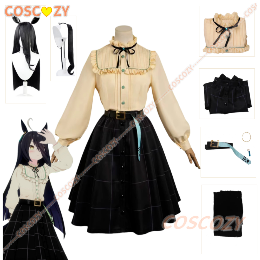 Anime Cosplay Cafe - Манхэттен Кафе Косплей Костюм Парик Хвост