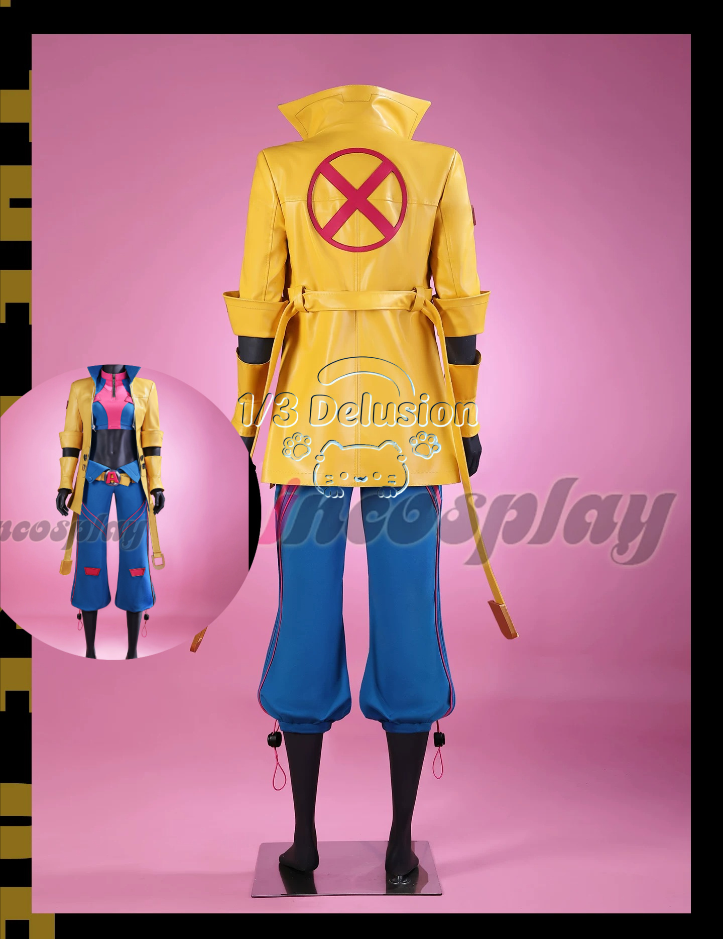 Anime Cosplay Seri - Аниме-игровая серия: Косплей-костюм Джубили для женщин,