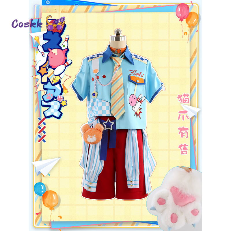Костюм для косплея Game Ensemb – обзор и цена Anime Cosplay Girl Costume